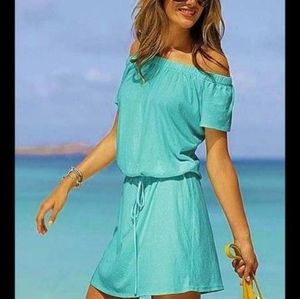 🇺🇦 Victoria's Secret Beach Cover Up Dress Lightweight Summer Medium